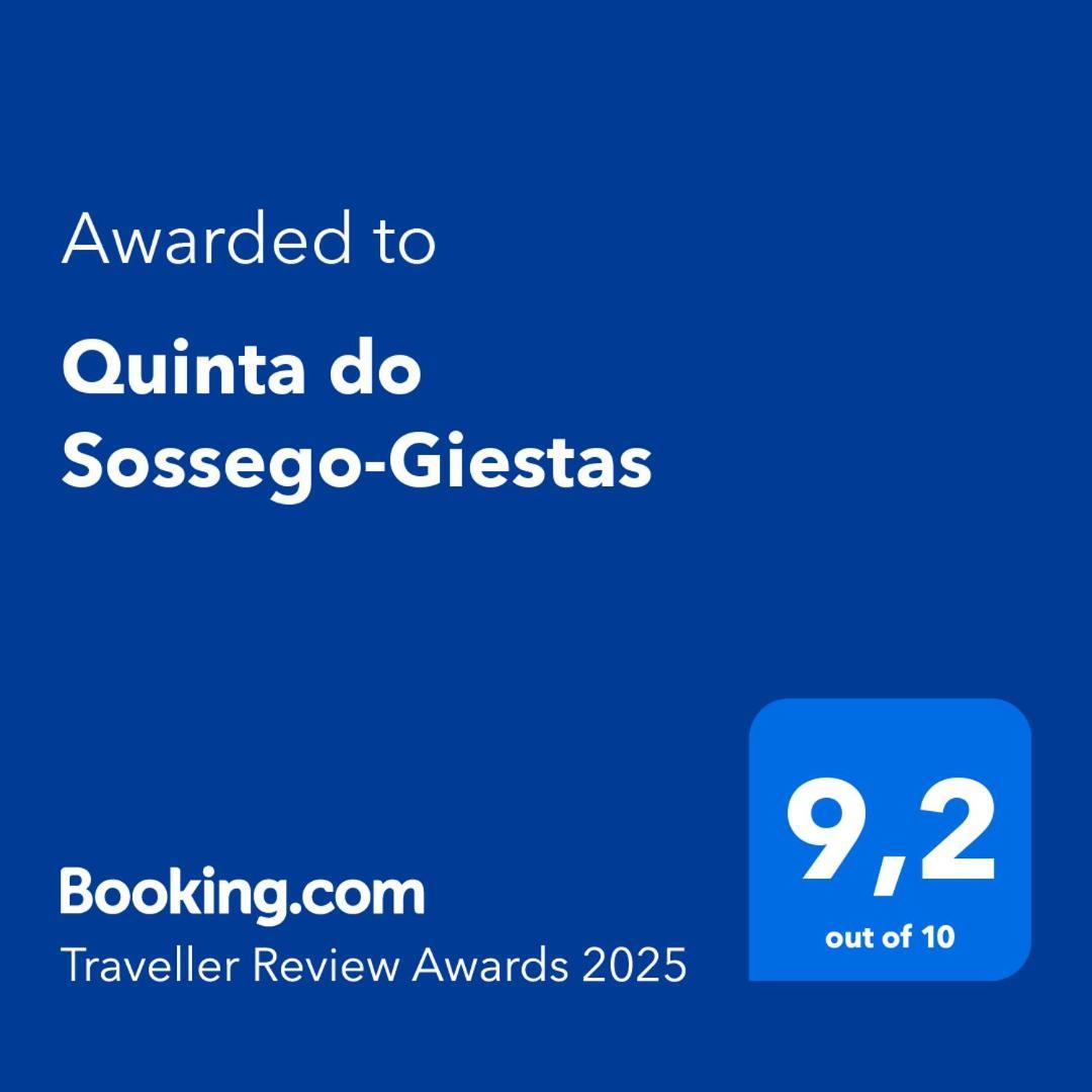הוילה ריביירה גראנדה Quinta Do Sossego-Giestas מראה חיצוני תמונה